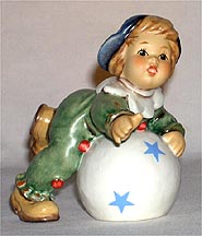 Goebel M I Hummel Figurine - Rolling Around