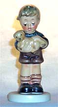 Goebel M I Hummel Figurine - A Boy's Best Friend