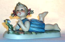 Goebel M I Hummel Figurine - Miss Beehaving