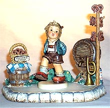 Goebel M I Hummel Figurine - Alpine Dancer Collector Set