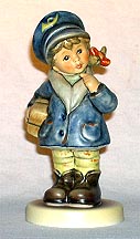 Goebel M I Hummel Figurine - Little Miss Mail Carrier