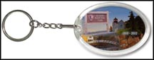 Acadia National Park Quarter Keychain