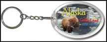 Alaska State Quarter Keychain