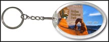 Arches National Park Quarter Keychain