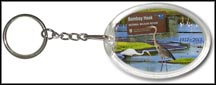 Bombay Hook National Wildlife Refuge Quarter Keychain