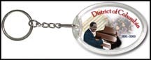 District of Columbia State Quarter Keychain