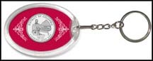 District of Columbia State Quarter Keychain