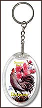 Delaware State Quarter Keychain