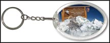 Denali National Park Quarter Keychain