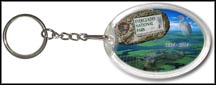 Everglades National Park Quarter Keychain