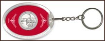 Everglades National Park Quarter Keychain