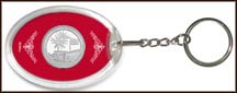 Fort McHenry National Monument and Historic Shrine Quarter Keychain