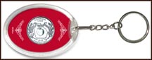 Georgia State Quarter Keychain