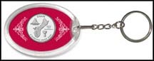 Guam State Quarter Keychain