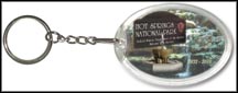 Hot Springs National Park Quarter Keychain
