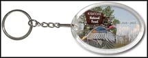 Kisatchie National Forest Quarter Keychain
