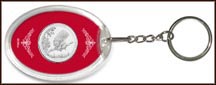 Kisatchie National Forest Quarter Keychain