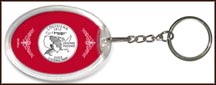 Louisiana State Quarter Keychain
