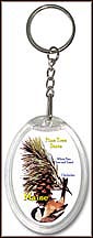 Maine State Quarter Keychain