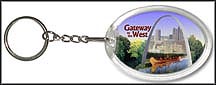Missouri State Quarter Keychain