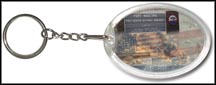 Fort Moultrie (Fort Sumter National Monument) Quarter Keychain