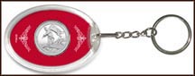 Fort Moultrie (Fort Sumter National Monument) Quarter Keychain