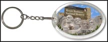 Mount Rushmore National Memorial Quarter Keychain