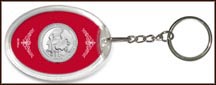 Mount Rushmore National Memorial Quarter Keychain