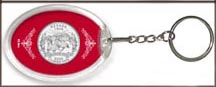 Nevada State Quarter Keychain