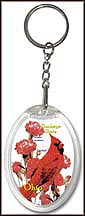 Ohio State Quarter Keychain