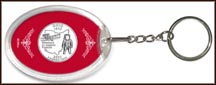 Ohio State Quarter Keychain