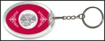 Olympic National Park Quarter Keychain
