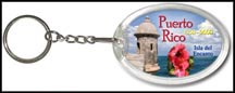 Puerto Rico State Quarter Keychain
