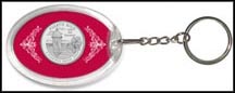 Puerto Rico State Quarter Keychain