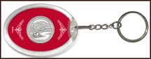 Great Sand Dunes National Park Quarter Keychain