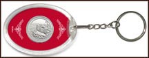 Shenandoah National Park Quarter Keychain