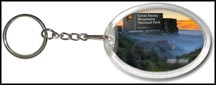 Great Smoky Mountains National Park Quarter Keychain
