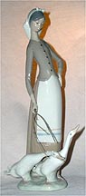 Lladro Figurine - Girl With Geese