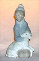 Lladro Lladro Figurine - Shepherd With Lamb