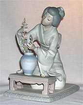 Lladro Figurine - Oriental Girl