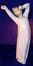 Lladro Figurine - Boy Awaking