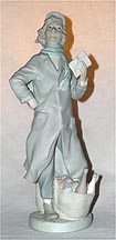 Lladro Figurine - Delivery Boy - matte