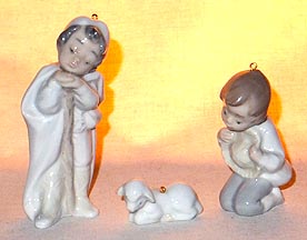Lladro Ornament - Holy Shepherds (set of 3)