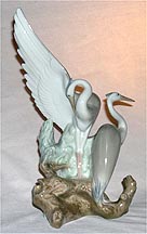 Nao Figurine - Resting Herons