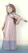 Nao Figurine - Girl With Violin