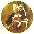 Gift For Grandma collector plate by Donald Zolan