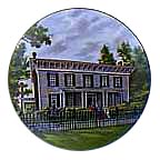 First White House Of Confederacy collector plate by John Alan Maxwell