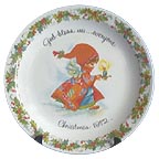 God Bless Us Every One collector plate by Gigi