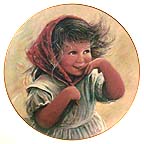 Wendy collector plate by Sue Etem