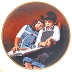 Sweet Dreams collector plate by James Daly